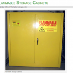 flammable and chemical storage cabinets